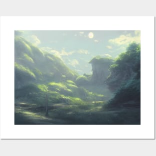 landscape pictures for wall soft Posters and Art